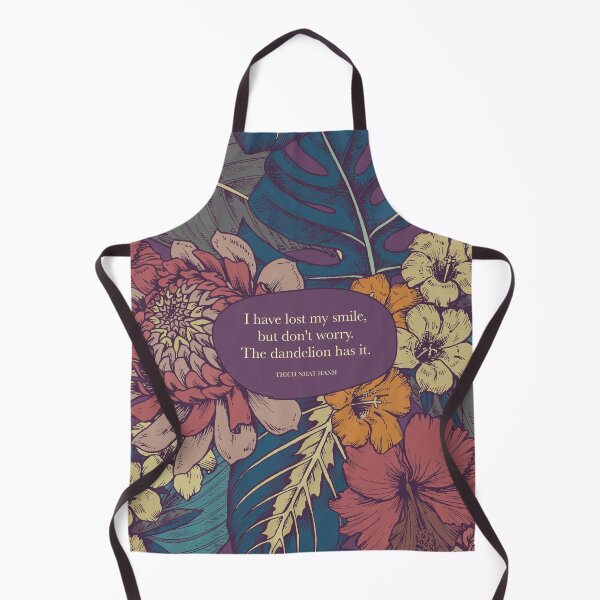 Item preview, I have lost my smile,  but don't worry. The dandelion has it. - Thich Nhat Hanh designed and sold by StudioCitrine.