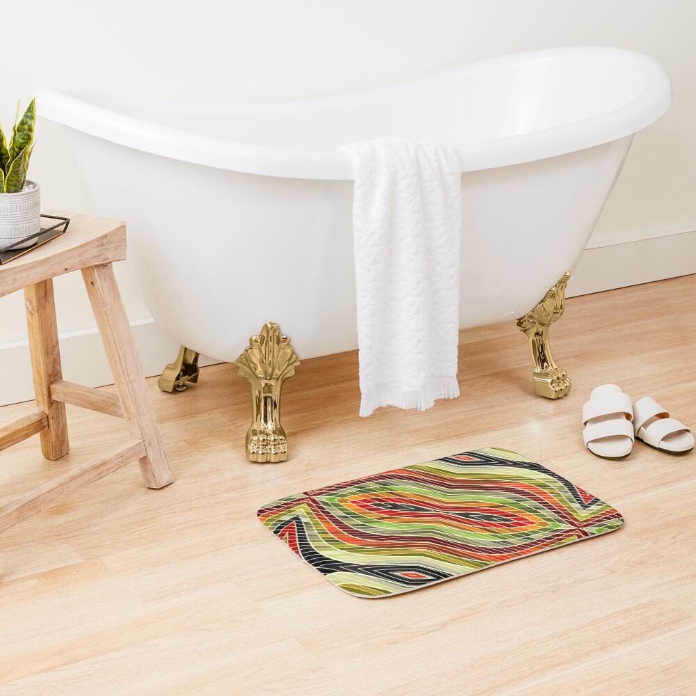 Item preview, Bath Mat designed and sold by PatternsofLife.