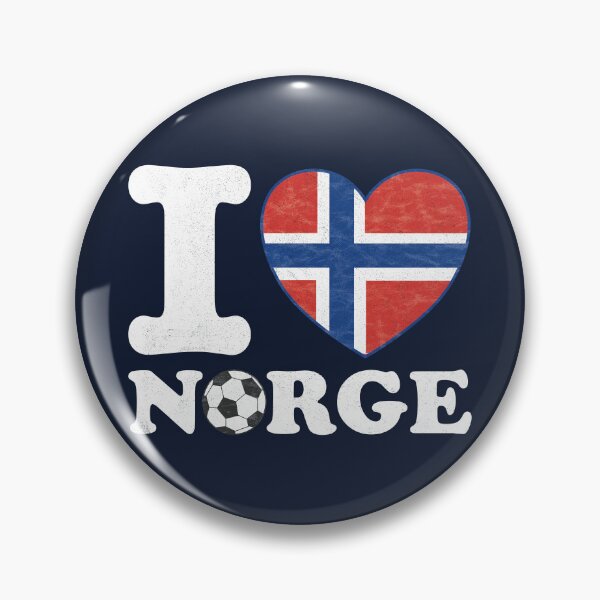 Item preview, I Heart Norway Soccer Team (I Love Norway) designed and sold by Numero14.
