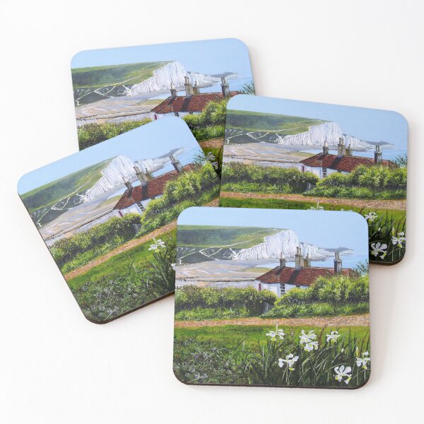 Where the river meets the sea Coasters (Set of 4)
