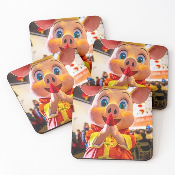 Item preview, Chinese-style pig costume actor for Chinese New Year's greetings designed and sold by PicHuang.