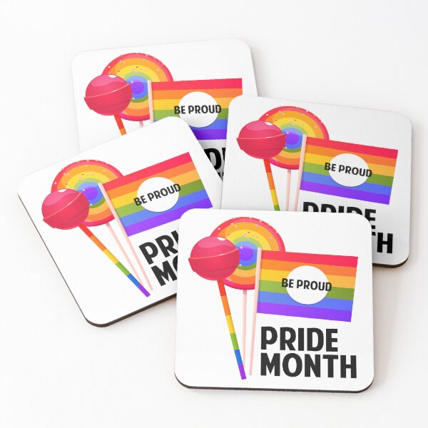 Item preview, Pride Month Rainbow Flag Love Wins designed and sold by StickerbashCo.