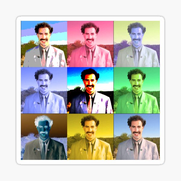 Item preview, Borat Collage designed and sold by Bull007winkle.