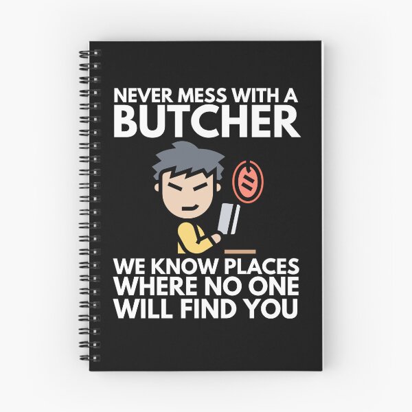 Item preview, butcher designed and sold by T-shirtgallery.