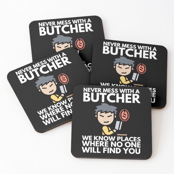 Item preview, butcher designed and sold by T-shirtgallery.