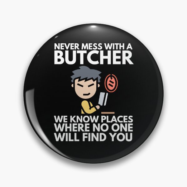 Item preview, butcher designed and sold by T-shirtgallery.