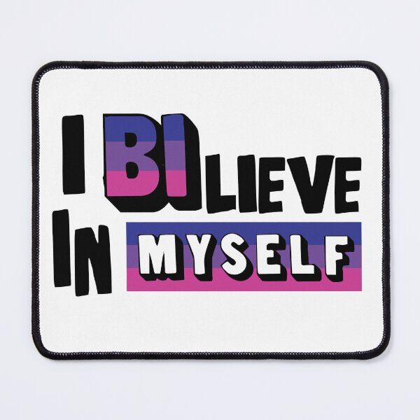 Item preview, BI_lieve in urself - Pride Collection designed and sold by TheQuirkySide.