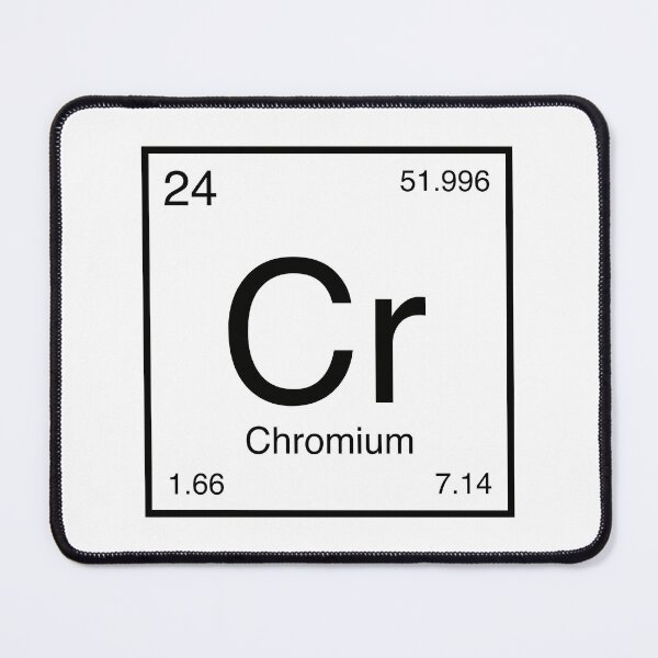 Item preview, Chromium Element (black) designed and sold by AllAboutScience.