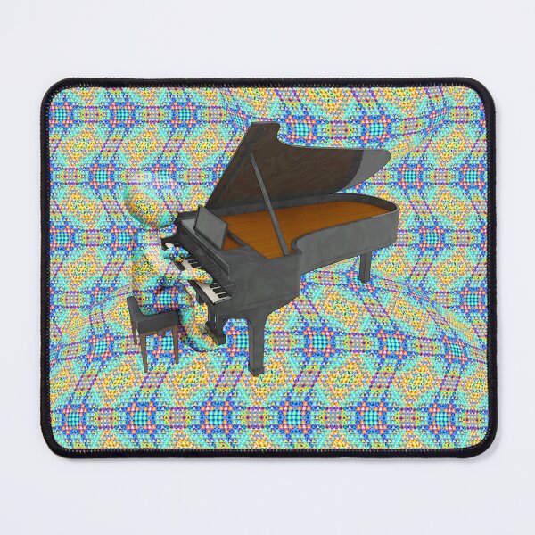 Item preview, Psychedelic Piano Player - Too Much Version designed and sold by JoanNinjaHen.