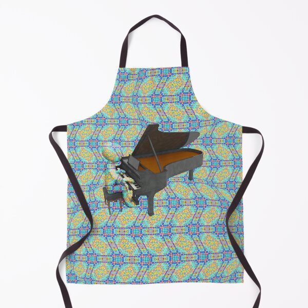 Item preview, Psychedelic Piano Player - Too Much Version designed and sold by JoanNinjaHen.