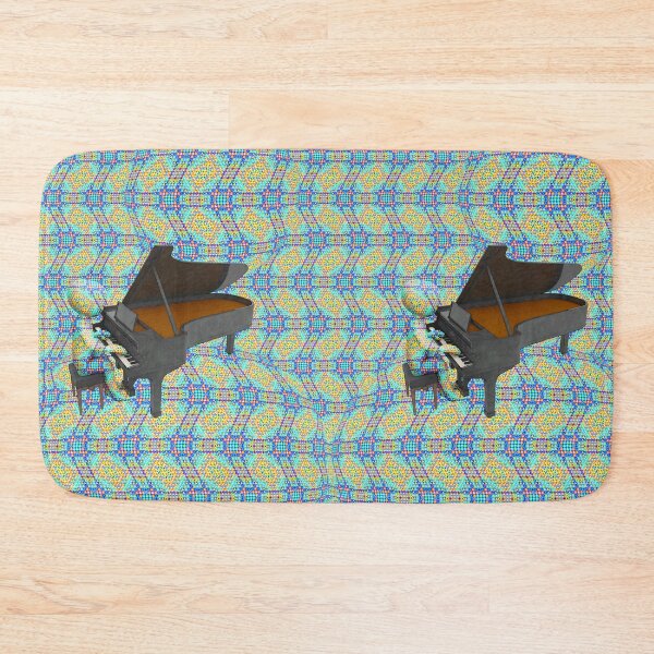 Item preview, Psychedelic Piano Player - Too Much Version designed and sold by JoanNinjaHen.