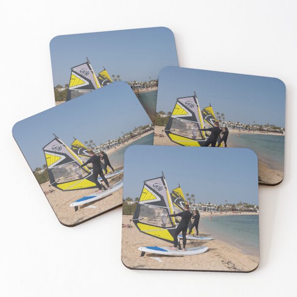 Item preview, Corralejo Wind Surfers  designed and sold by hawkie.