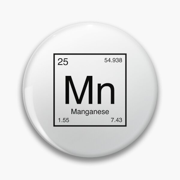 Item preview, Manganese Element (black) designed and sold by AllAboutScience.