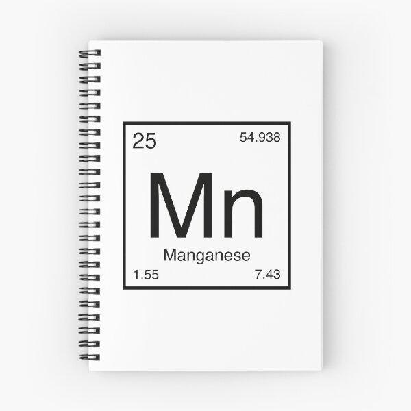 Item preview, Manganese Element (black) designed and sold by AllAboutScience.