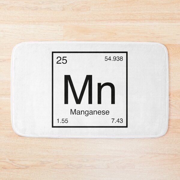 Item preview, Manganese Element (black) designed and sold by AllAboutScience.