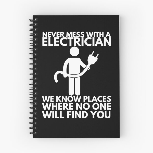 Item preview, electrician designed and sold by T-shirtgallery.