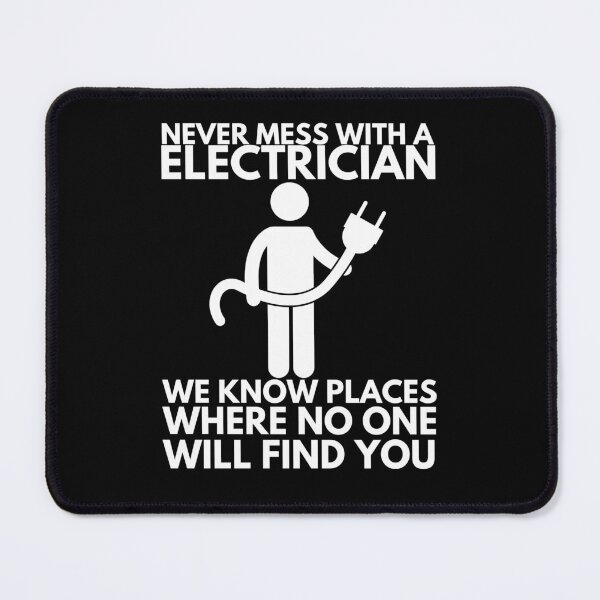 Item preview, electrician designed and sold by T-shirtgallery.