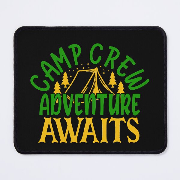 Item preview, Camp crew, camper gift idea, camper humor designed and sold by lapolonaise.