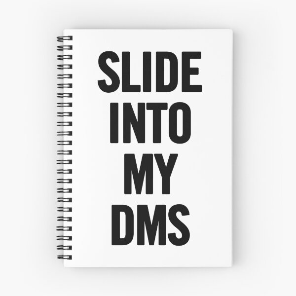 Item preview, Slide Into My DMs (Black) T-Shirt iPhone Case designed and sold by sergiovarela.