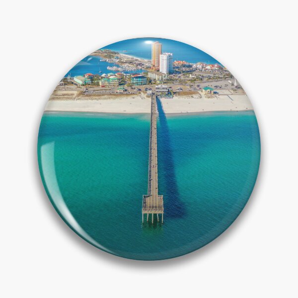 Item preview, Pensacola Pier Winter Wonderland designed and sold by pensacolavibes.
