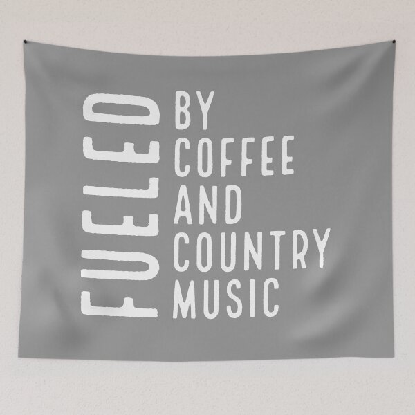 Item preview, Fueled by Coffee and Country Music designed and sold by NonStopFlights.