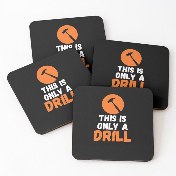 Item preview, Funny Humor This is Only a Drill Hammer Saying designed and sold by Run to Creations.