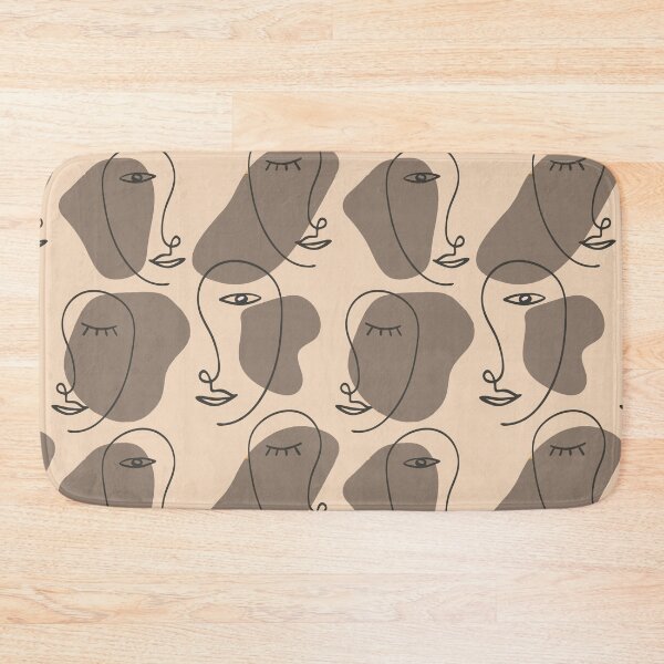 Item preview, Abstract Faces Pattern designed and sold by virillanissa.