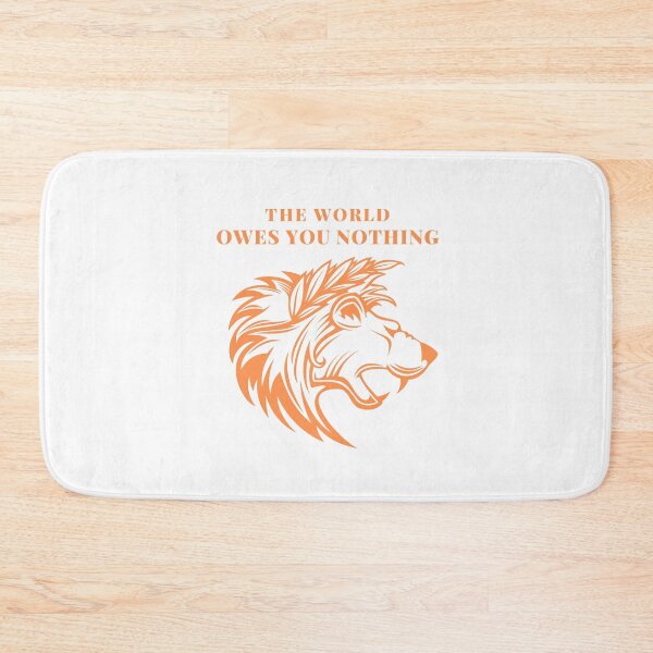 Item preview, The world owes you nothing designed and sold by DoraHappy.