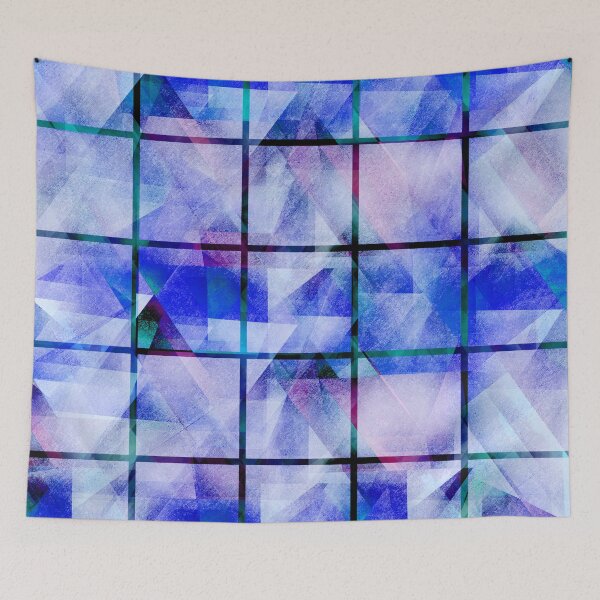 Item preview, blue abstract designed and sold by laikaincosmos.