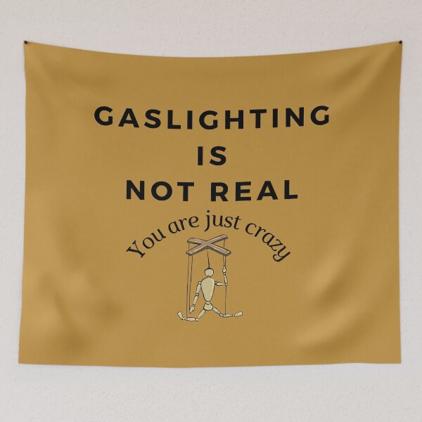 Item preview, Gaslighting Is Not Real  designed and sold by Bap-tiste.