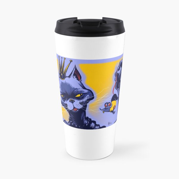 cast cat and mouse Travel Mug