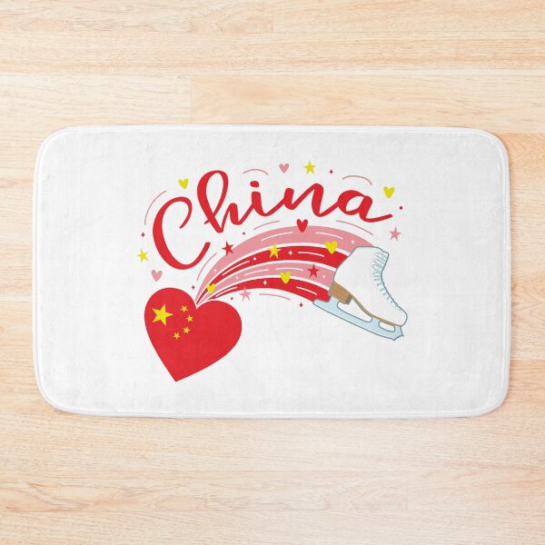 Item preview, Figure Skating China (White Background) designed and sold by TripleTriple.
