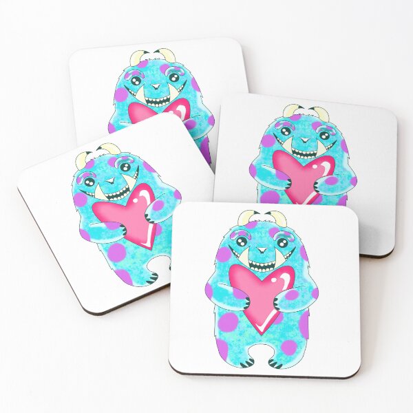 Item preview, Purple Spot Monster With Heart designed and sold by missmann.