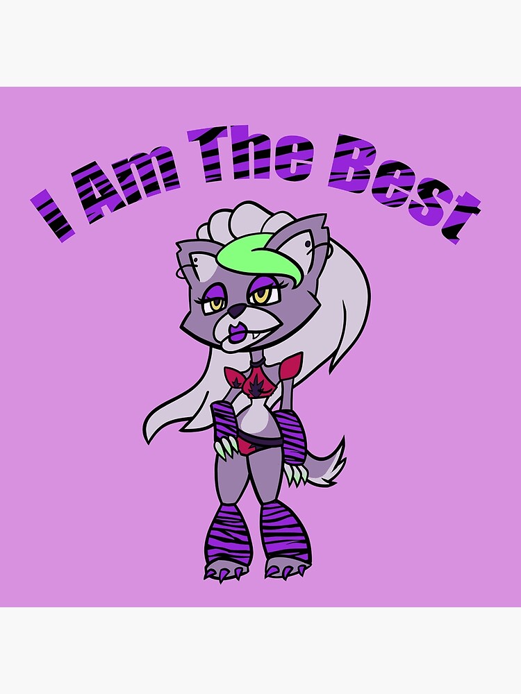 Roxy I Am The Best FNAF SB Art Board Print for Sale by Leguminophobic