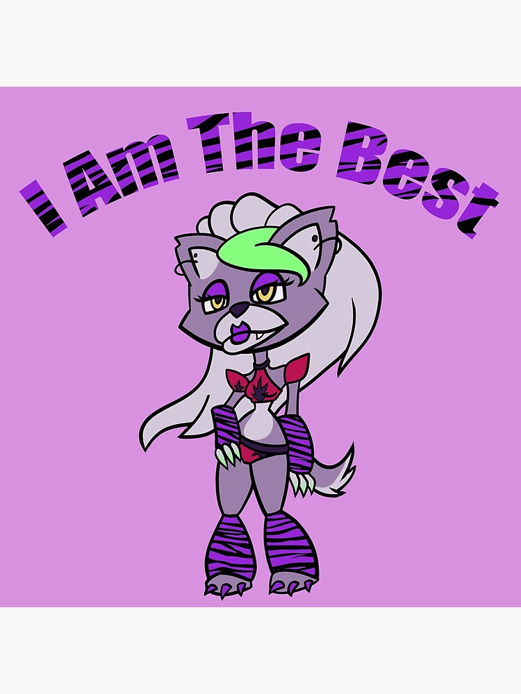 Roxy I Am The Best FNAF SB Art Board Print for Sale by