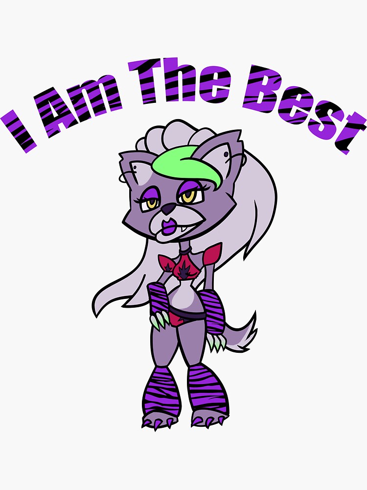 Roxy I Am The Best FNAF SB Art Board Print for Sale by