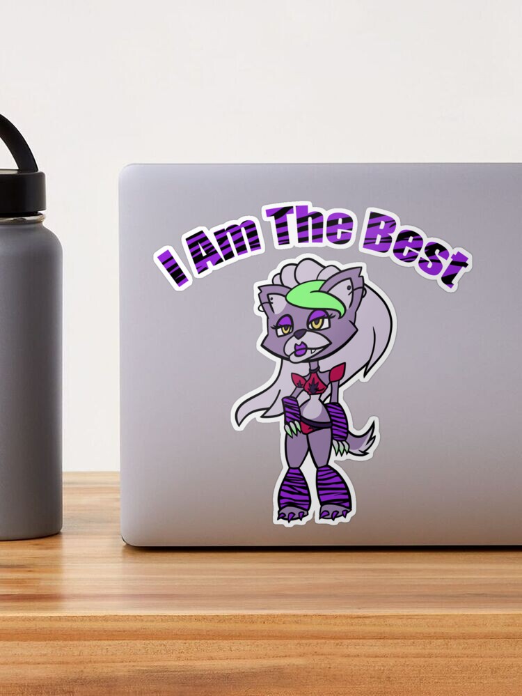 Roxy I Am The Best FNAF SB Art Board Print for Sale by Leguminophobic