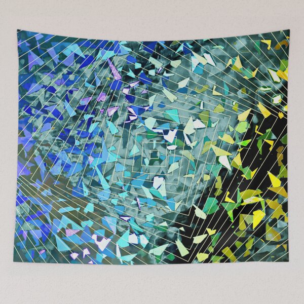Item preview, Paper Confetti Sprinkled in Array of Colors with Centroid Framework designed and sold by RyanCaudell.