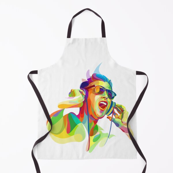 Item preview, Singing Colorful Man Listening To Music With Headphones And Sunglasses designed and sold by TopMerchz.