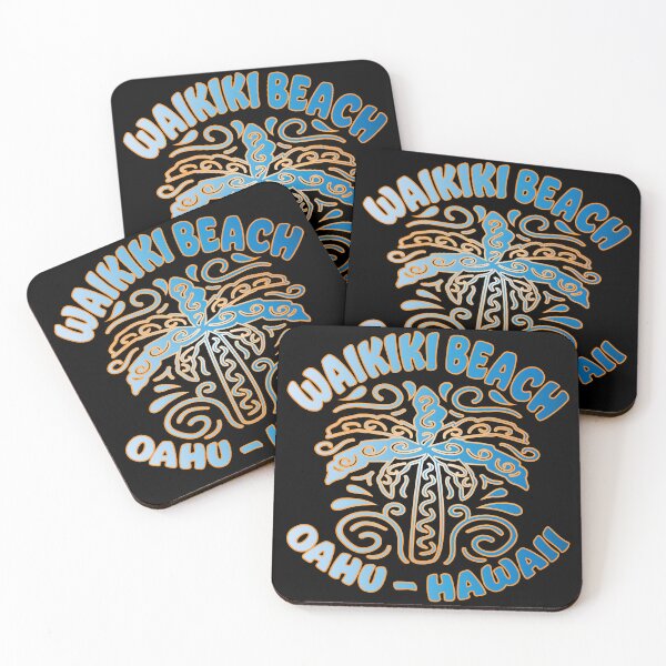 Item preview, Waikiki Beach Oahu Hawaii vacation design designed and sold by Ideallity.