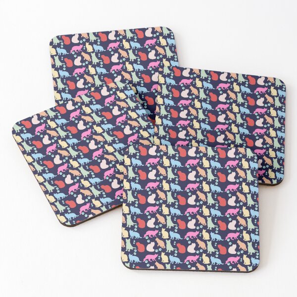 Item preview, cat patterns background designed and sold by zamzom.