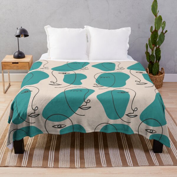 Item preview, Abstract Faces Pattern designed and sold by virillanissa.