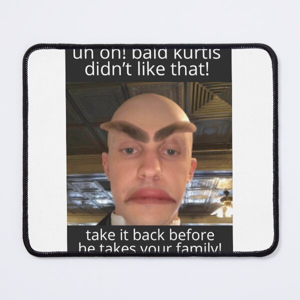 Item preview, angry bald kurtis  designed and sold by ranchington.