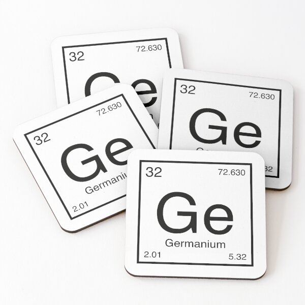 Item preview, Germanium Element (black) designed and sold by AllAboutScience.