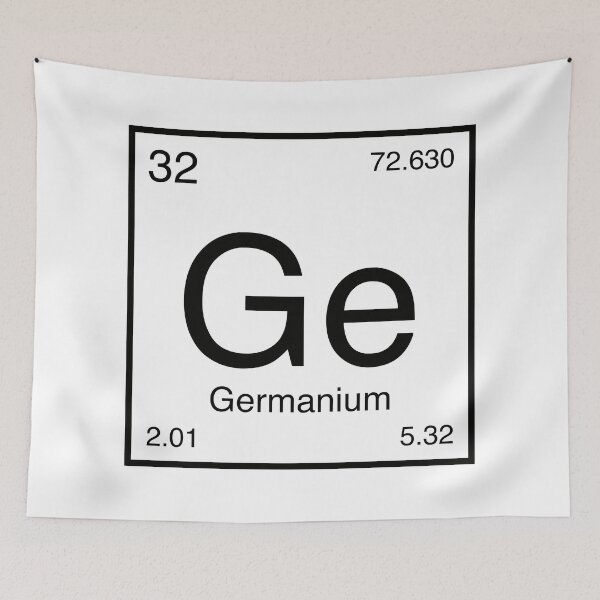 Item preview, Germanium Element (black) designed and sold by AllAboutScience.