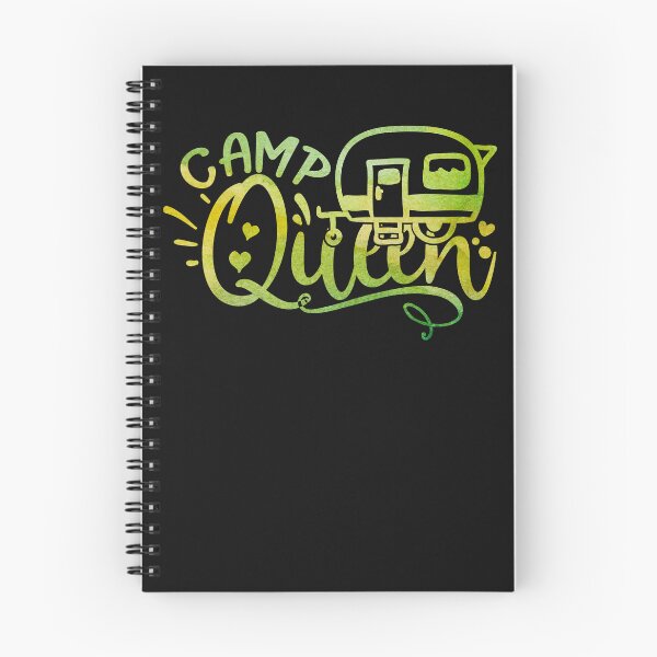 Item preview, camp queen, camper gift idea, camper humor designed and sold by lapolonaise.
