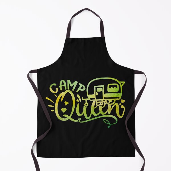 Item preview, camp queen, camper gift idea, camper humor designed and sold by lapolonaise.