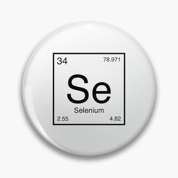 Item preview, Selenium Element (black) designed and sold by AllAboutScience.