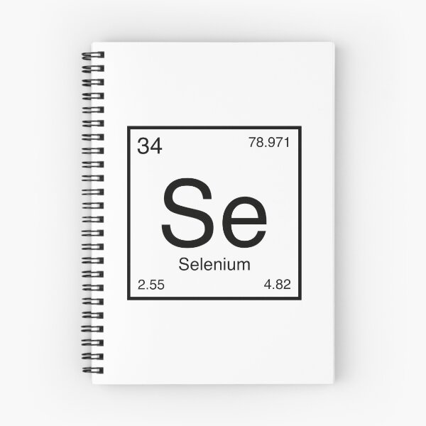 Item preview, Selenium Element (black) designed and sold by AllAboutScience.