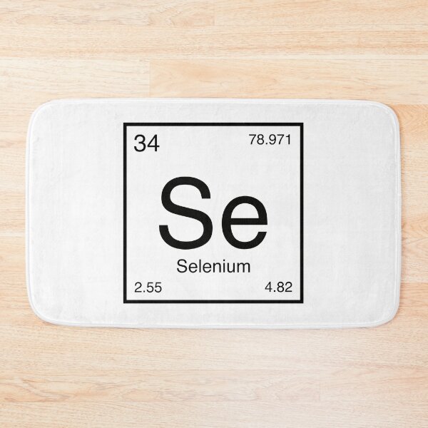 Item preview, Selenium Element (black) designed and sold by AllAboutScience.